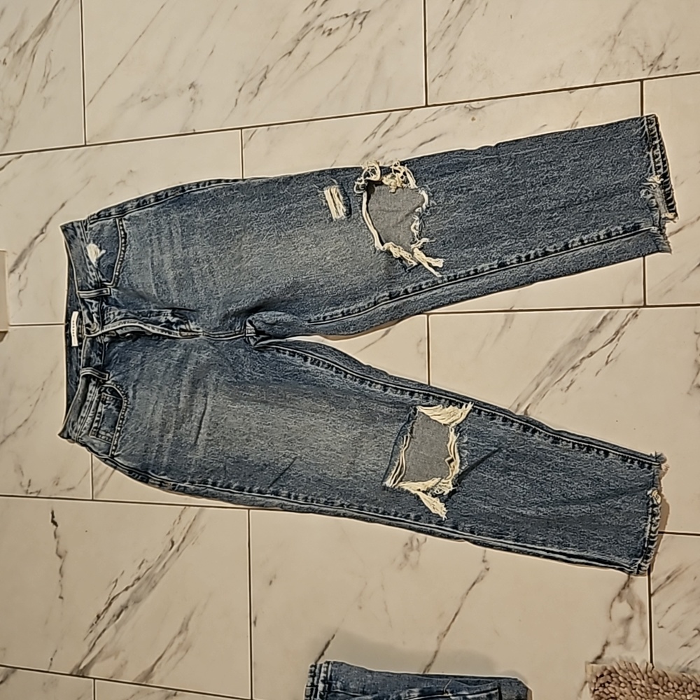 Pacsun high rise straight jeans
